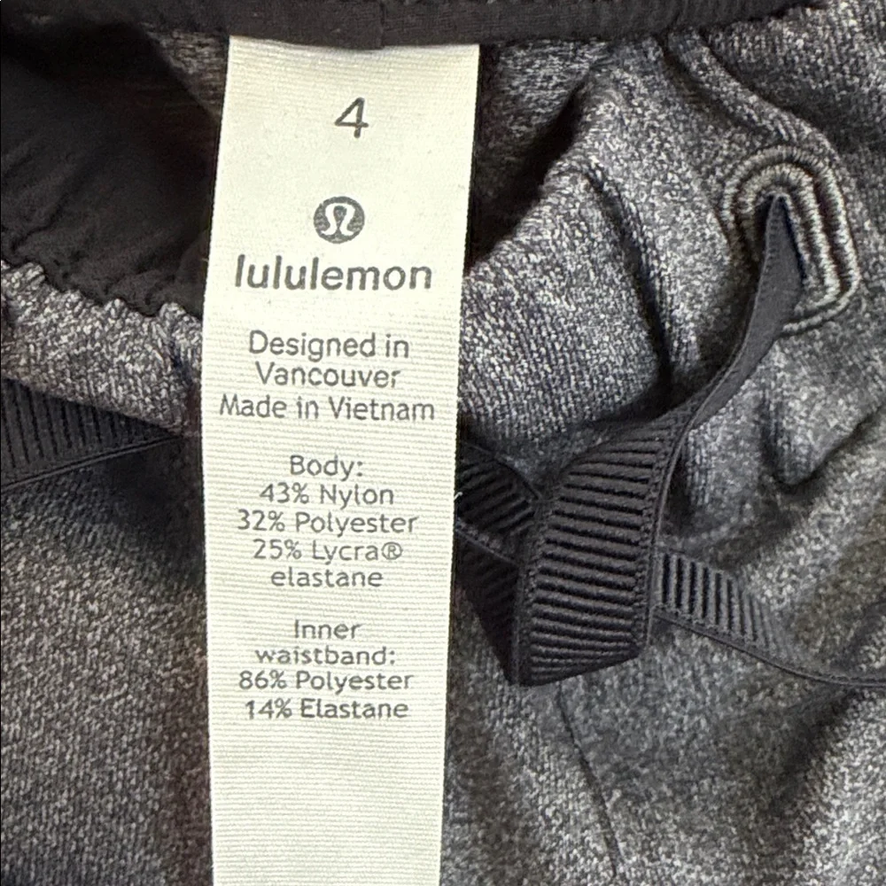 lululemon athletica comfortable gray